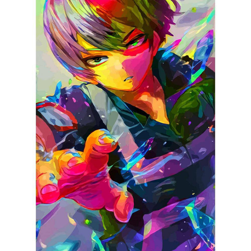 My Hero Academia Todoroki Shoto Diamond Painting Diamond Art Kit